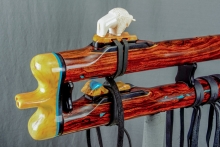 Ironwood (desert) Native American Flute, Minor, Low C-4, #K36Ia